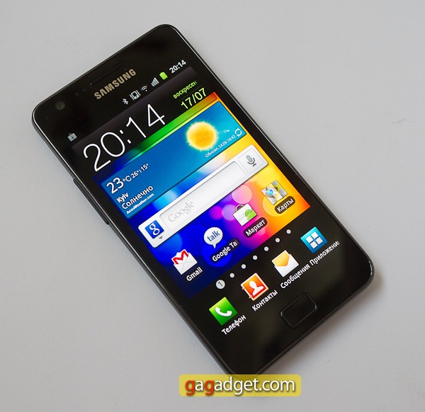 Смартфон или телефон? Конечно Samsung Galaxy S II