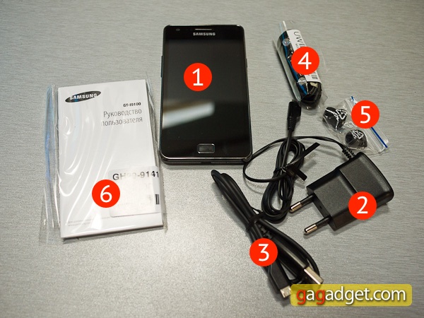 Смартфон телефон Samsung Galaxy S II - обзор.