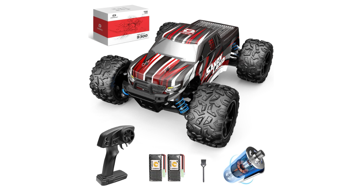 1:18 DEERC 9300 best rc truck under 100