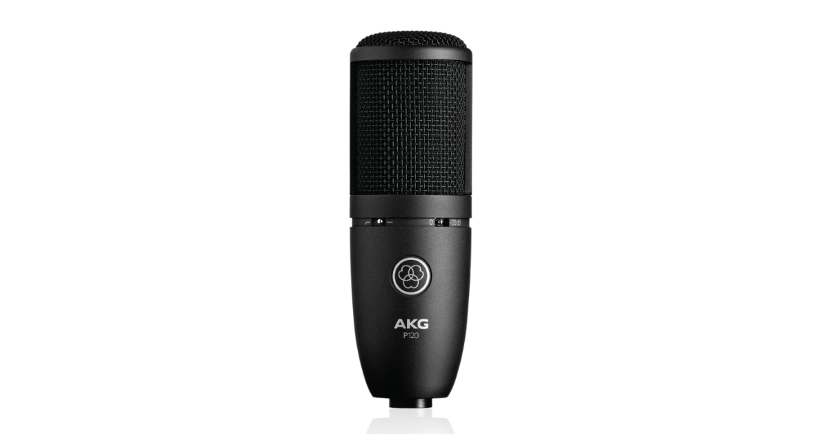 AKG P120 meilleur microphone à condensateur pour les voix