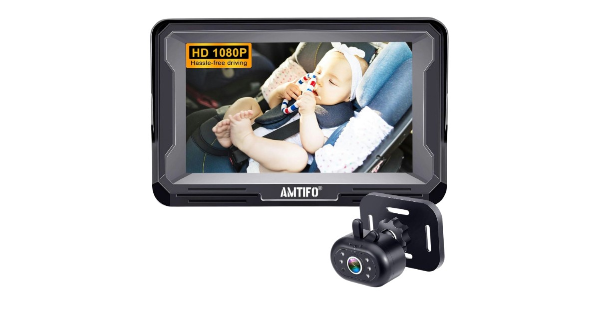 AMTIFO Meilleure caméra voiture bébé