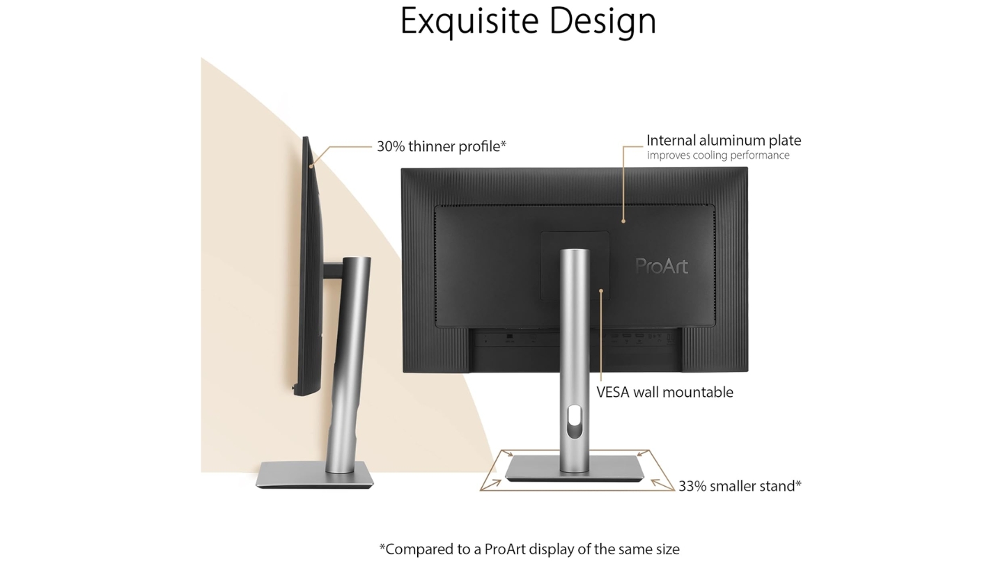 ASUS ProArt PA279CRV MacBook monitor color grading