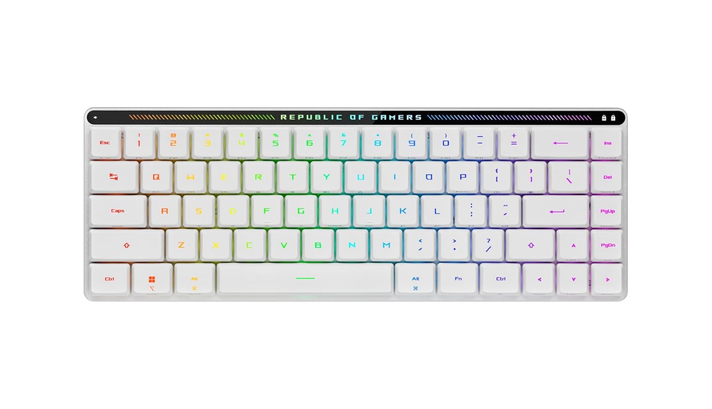 ASUS ROG Falchion RX Low Profile slim wireless keyboard