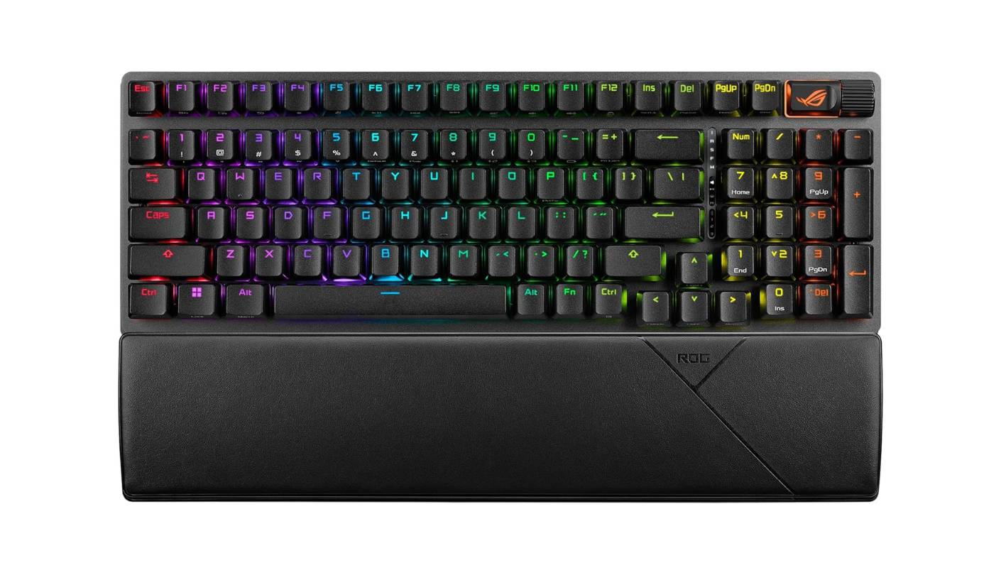 ASUS ROG Strix Scope II 96 mechanical keyboard for typing