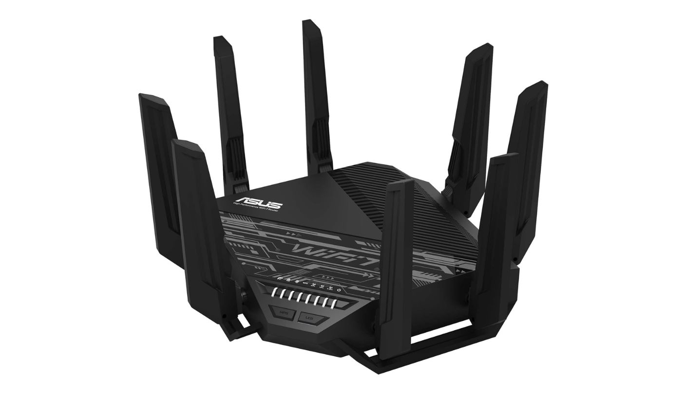 ASUS RT-BE96U mesh router for fiber internet