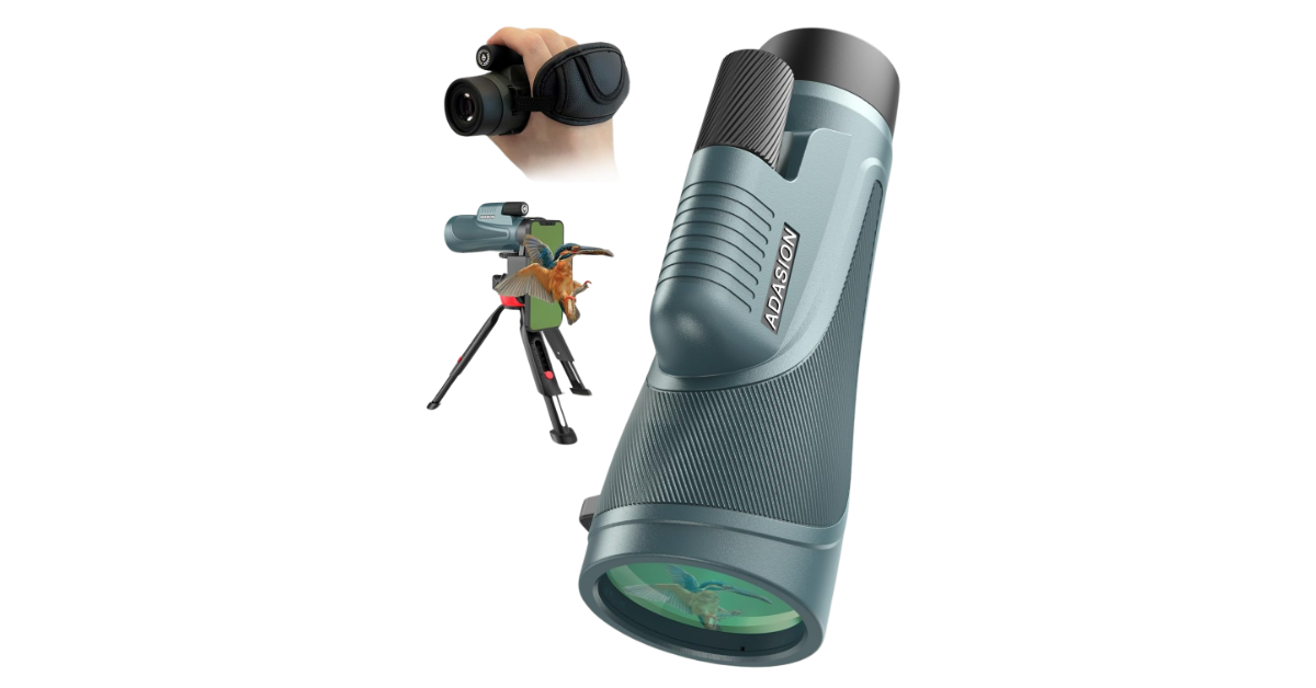 Adasion 12x56 best monocular for long distance