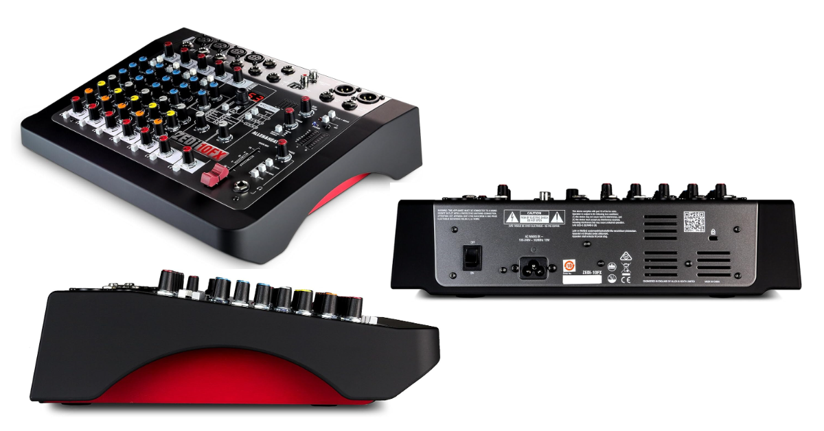 Allen & Heath ZEDi-10FX Mixer mixer for home studio