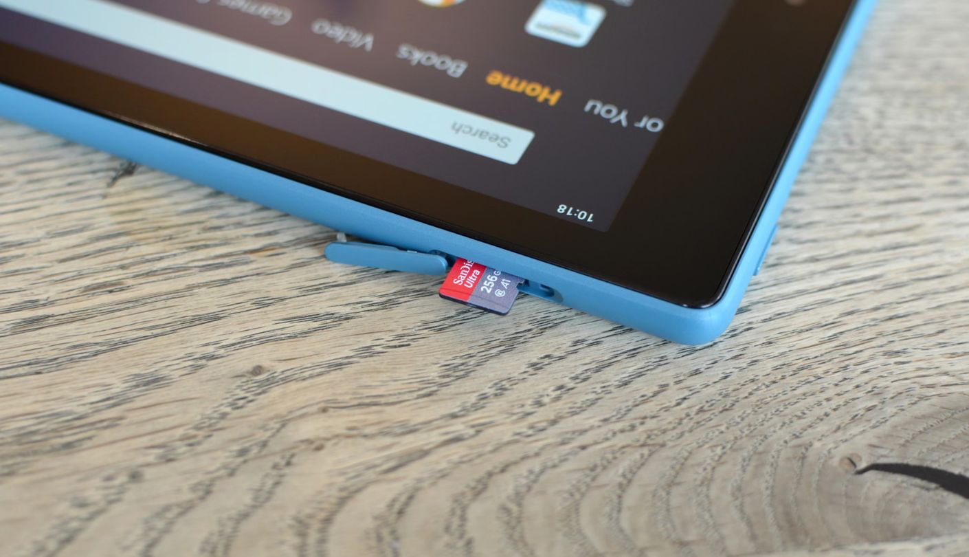 Amazon Fire HD 10 senior friendly tablet