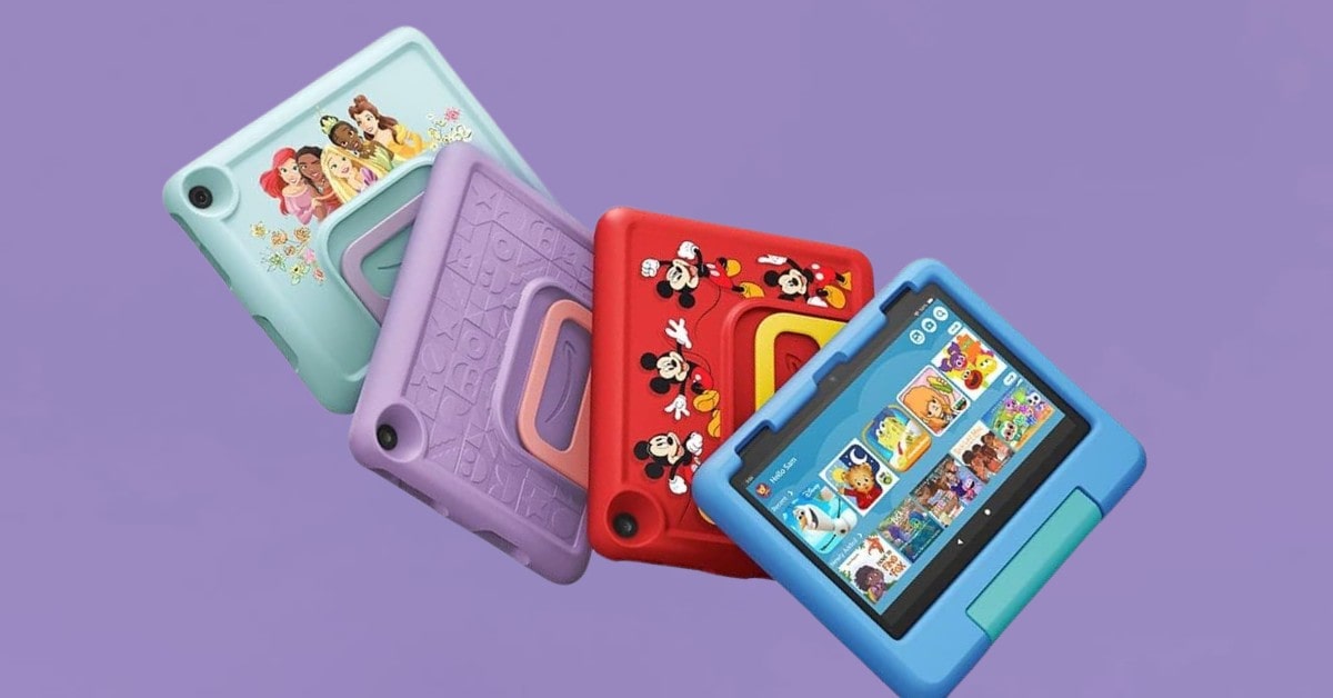 Amazon Fire HD 8 tablet for 7 year old