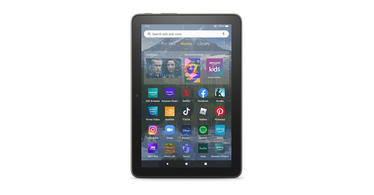 Amazon Fire HD 8 Plus meilleures tablettes avec charge sans fil