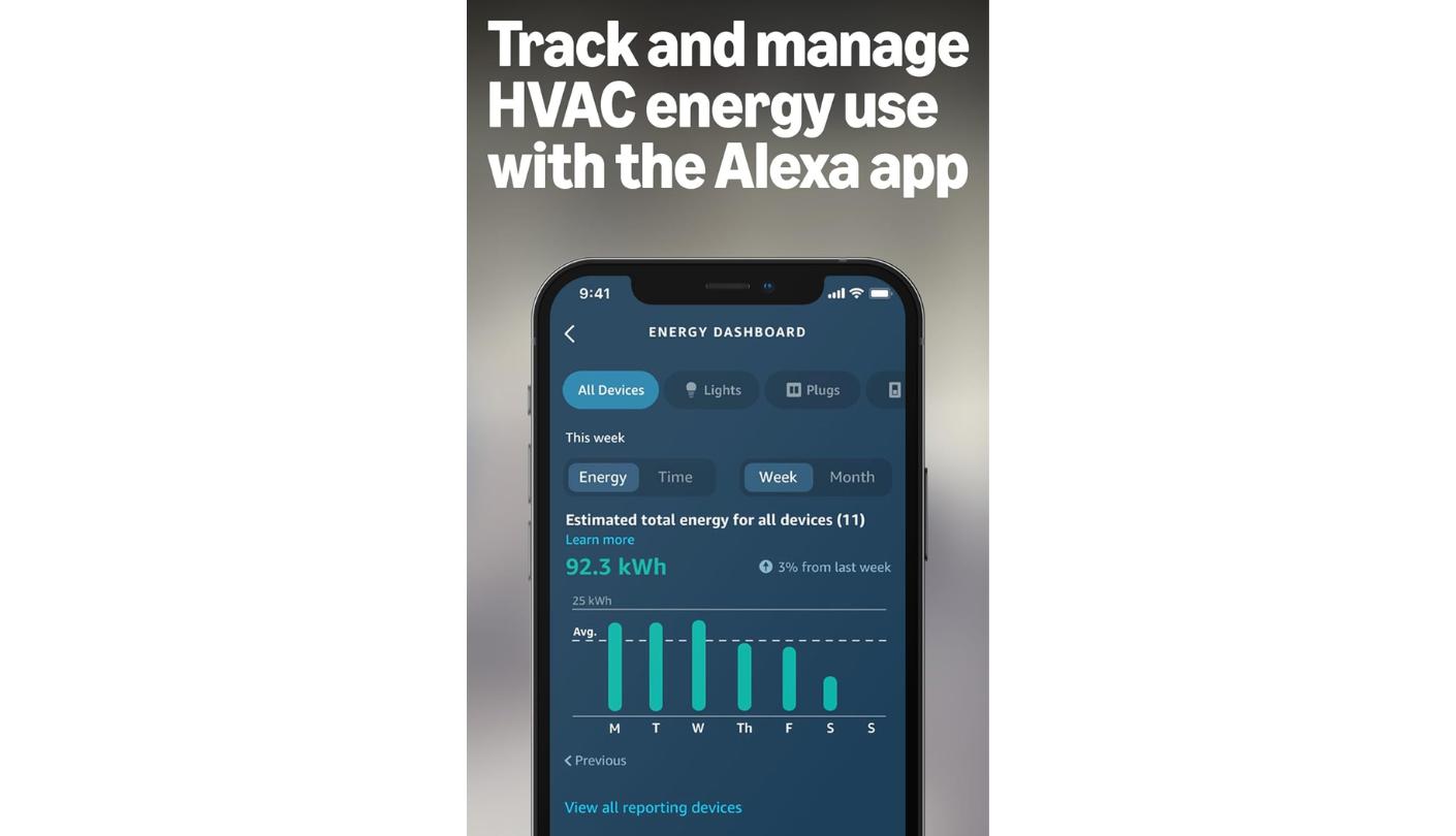 Amazon Smart thermostat energy usage optimization