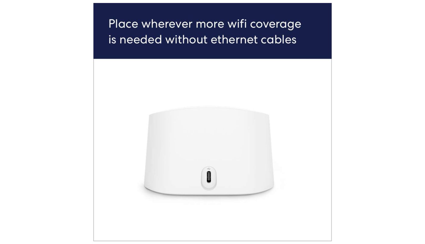 Amazon eero 6 Add-on wifi extender for garage