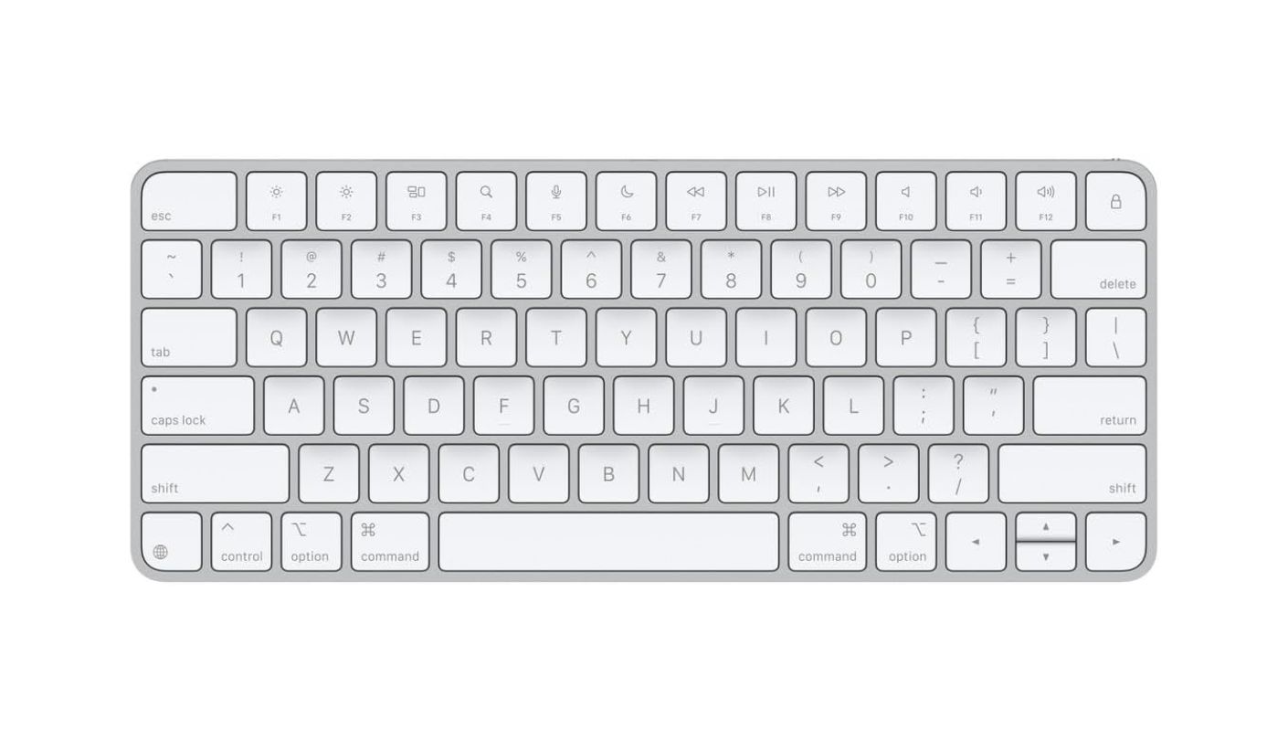 Apple Magic wireless keyboard for small desk