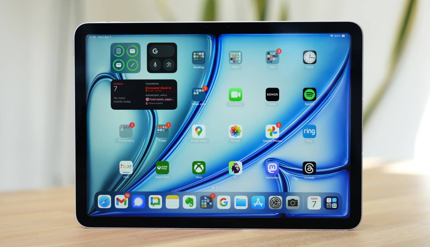 Apple iPad Air 11-inch M3 digital note-taking tablet
