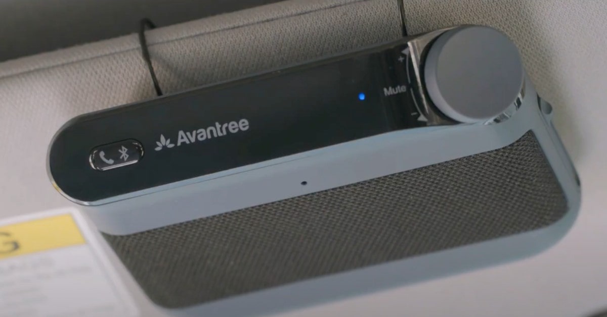 Dispositif mains libres Avantree Roadtrip pour la voiture