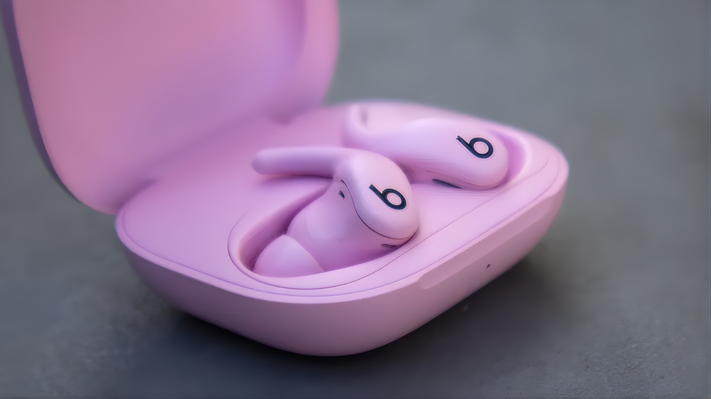 Beats Powerbeats Fit running earbuds stay in place