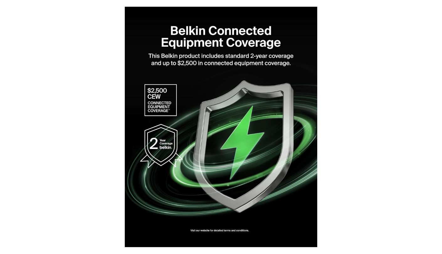 Belkin BoostCharge Pro 200W laptop fast charging adapter