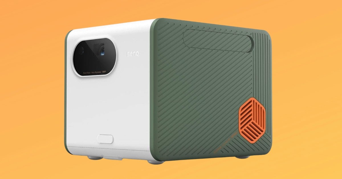 BenQ GS50 projector for van
