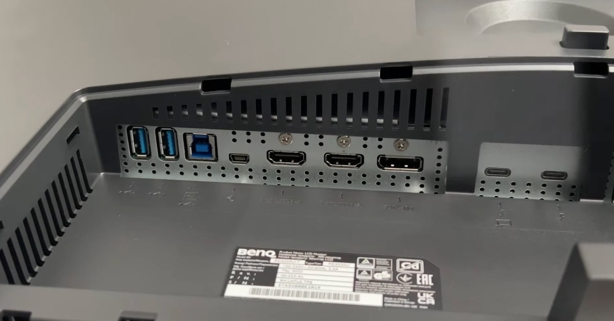 BenQ PD3220U écran thunderbolt