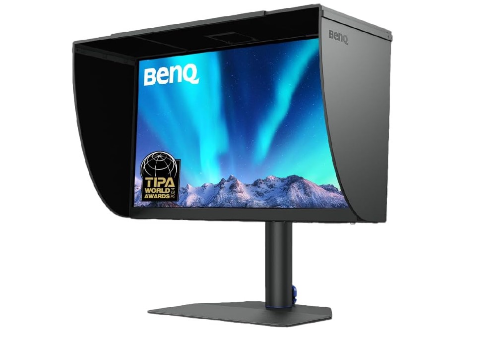 Écran BenQ SW272U précis en couleurs