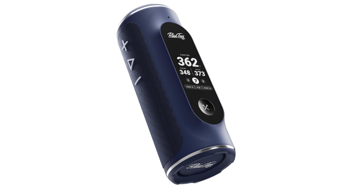 Blue Tees golf cart speaker
