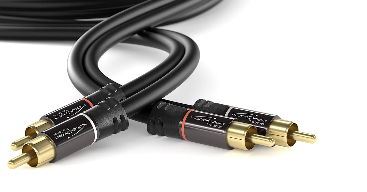 KabelDirekt RCA Cable car audio