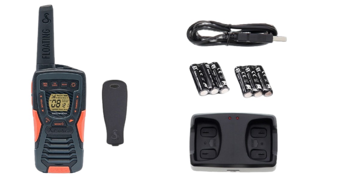 Cobra ACXT1035R walkie talkies for camping