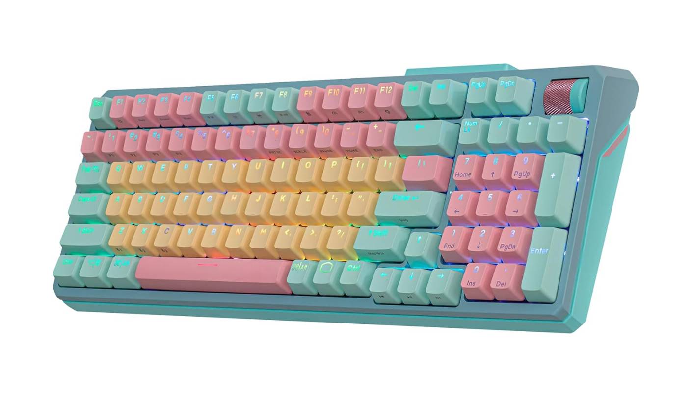 Cooler Master MK770 Macaron mechanical keyboard switches for typists