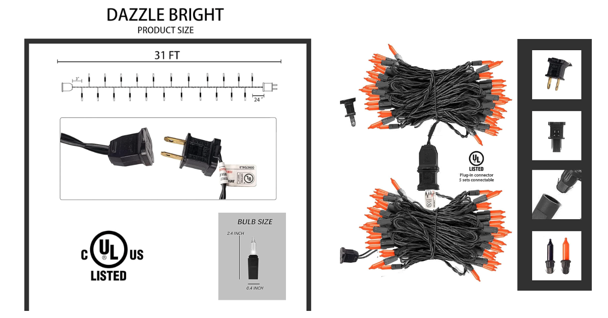 Dazzle Bright meilleures lumières pour halloween