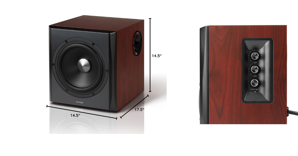 Edifier S350DB bluetooth speaker for vinyl