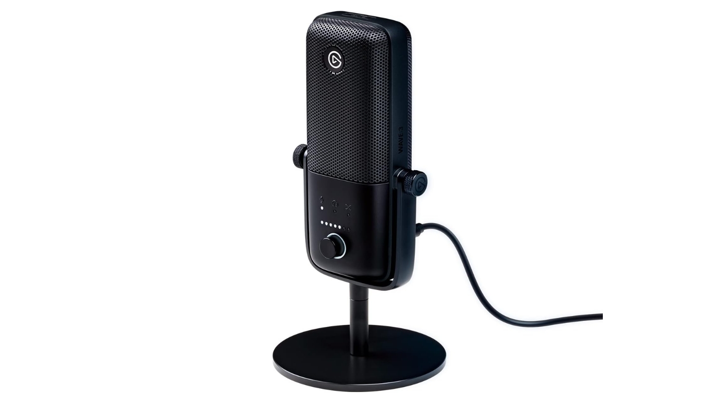 Elgato Wave:3 USB microphone for podcasting