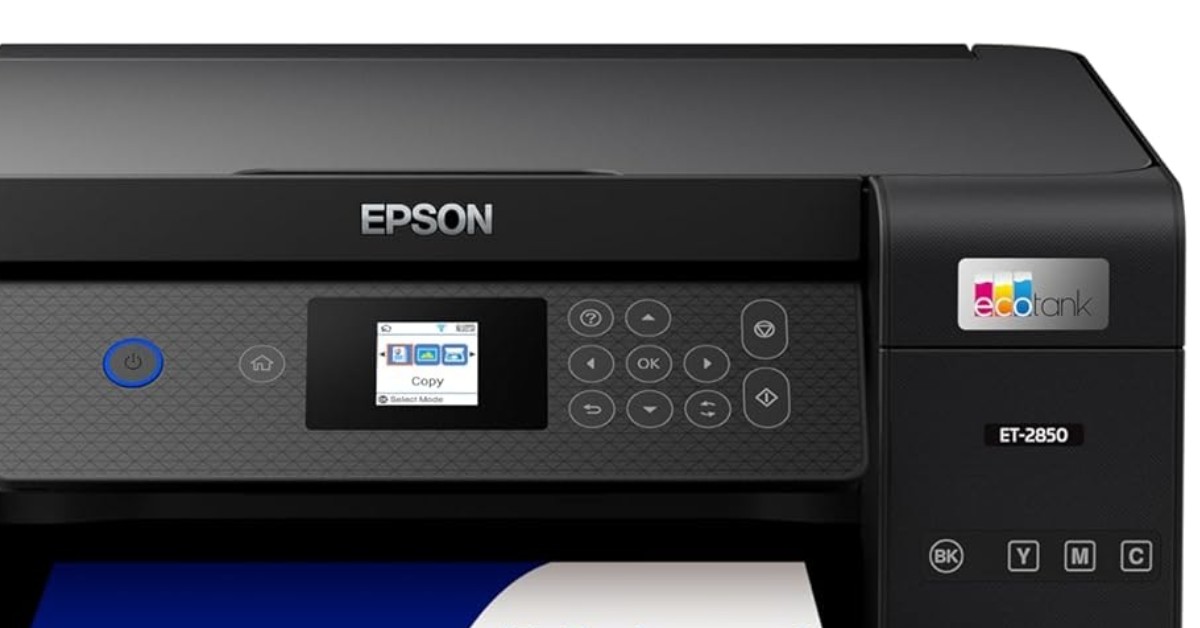Epson EcoTank ET-2850 affordable printer for envelopes