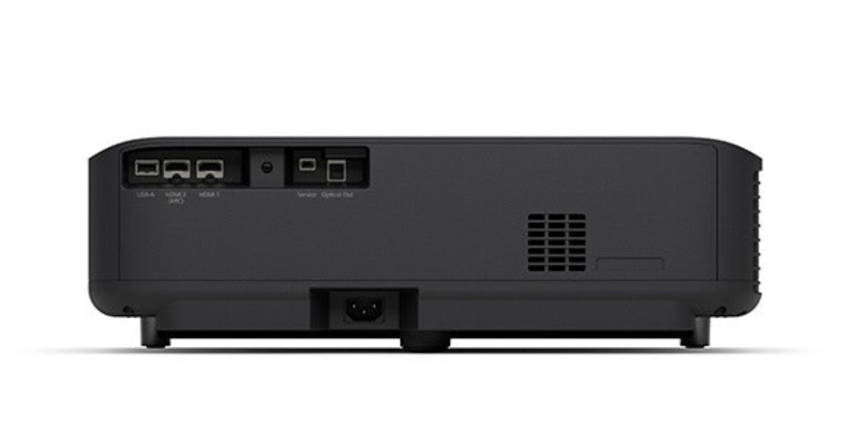 Epson EpiqVision Ultra Short Throw LS300 mini projector for macbook