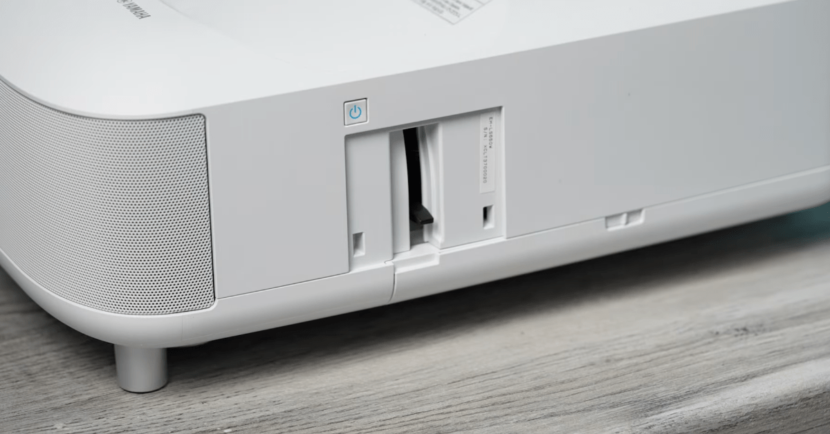 Epson EpiqVision Ultra LS650 top short throw projector
