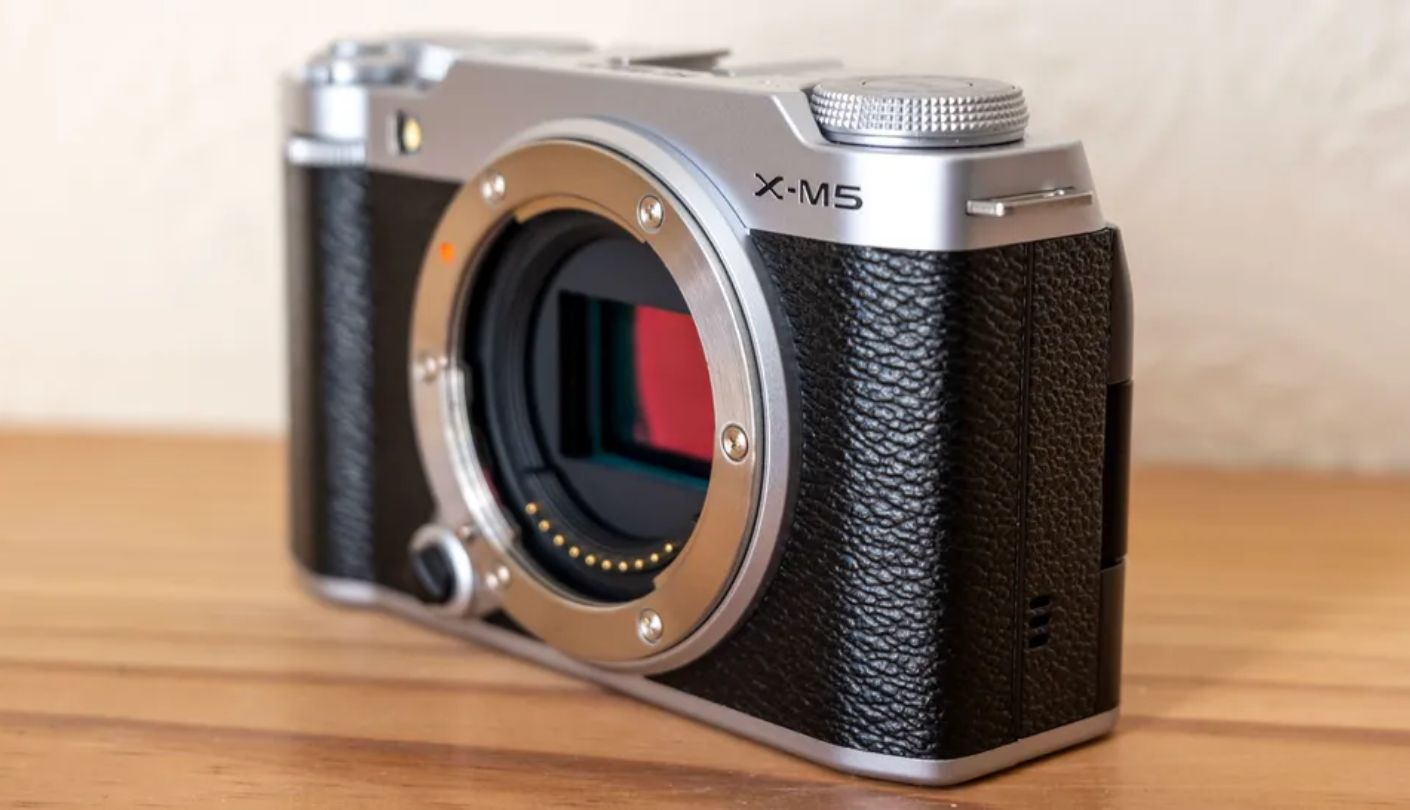 Fujifilm X-M5 camera for YouTube beginners