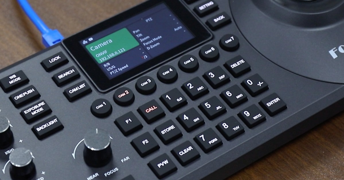 FoMaKo ptz camera controller