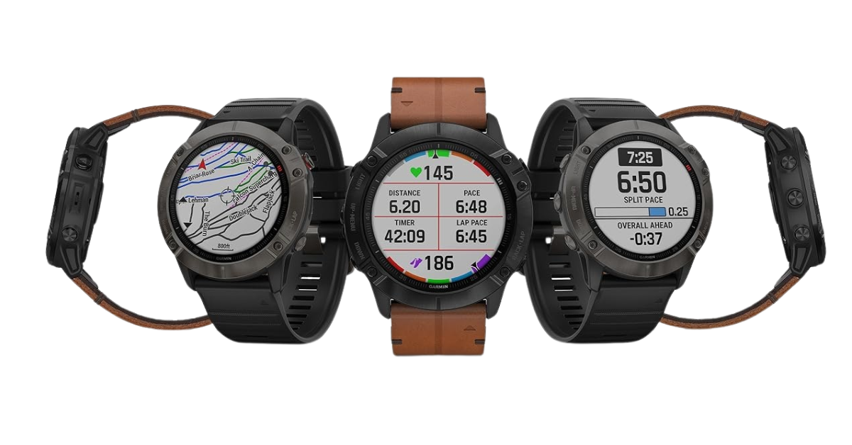 GARMIN FENIX 6X SAPPHIRE MULTISPORT GPS WATCH fitness tracker without phone