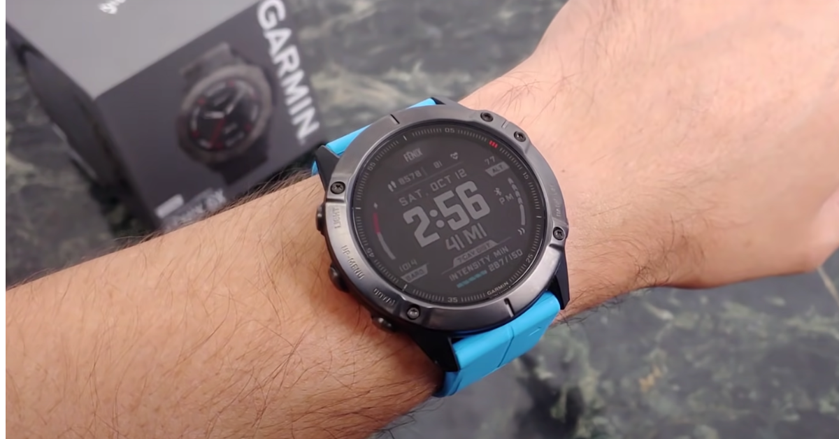 GARMIN FENIX 6X SAPPHIRE MULTISPORT GPS WATCH running watch that doesn't need phone