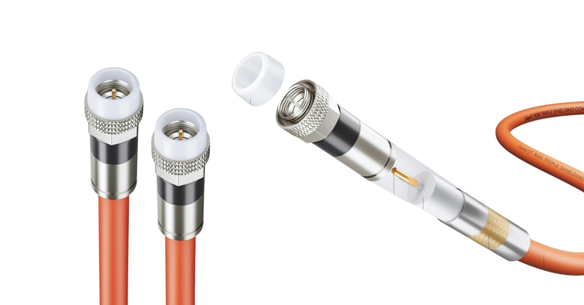GearIT RG6 coax cable for gigabit internet