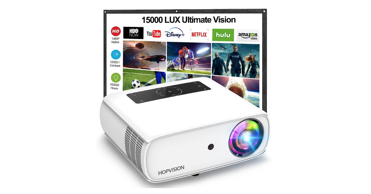 HOPVISION ‎JQ818A ceiling mount projector