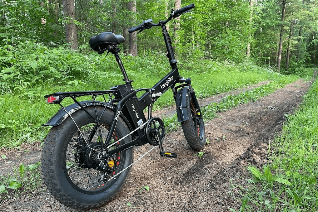 Heybike Mars folding bike for big guys