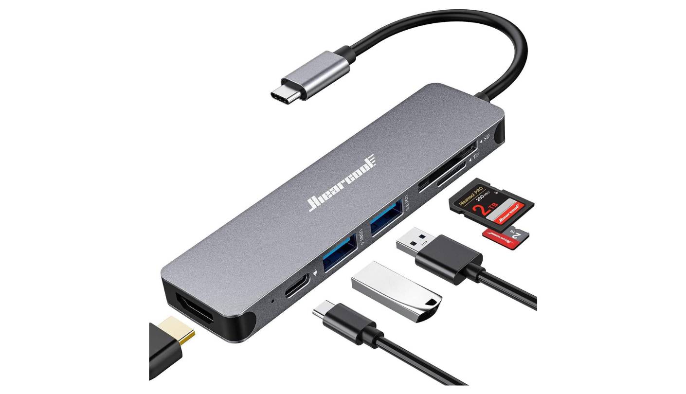 Hiearcool 7-in-1 USB-C docking station MacBook