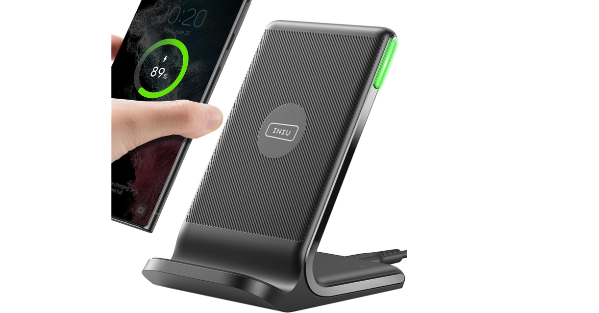 INIU 15W wireless cell phone charger for otterbox defender