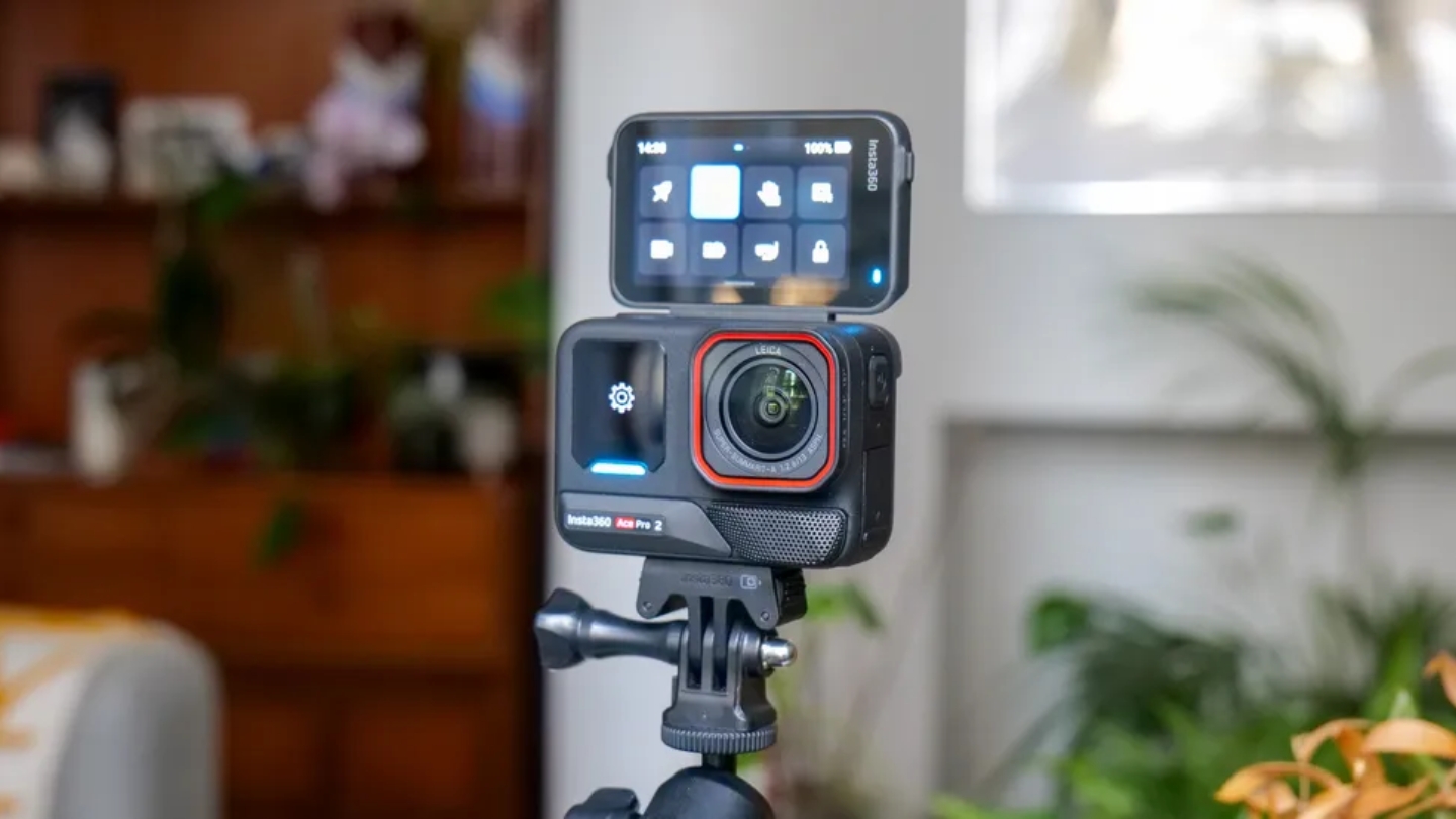 Insta360 Ace Pro 2 action cam with stabilization for content creators