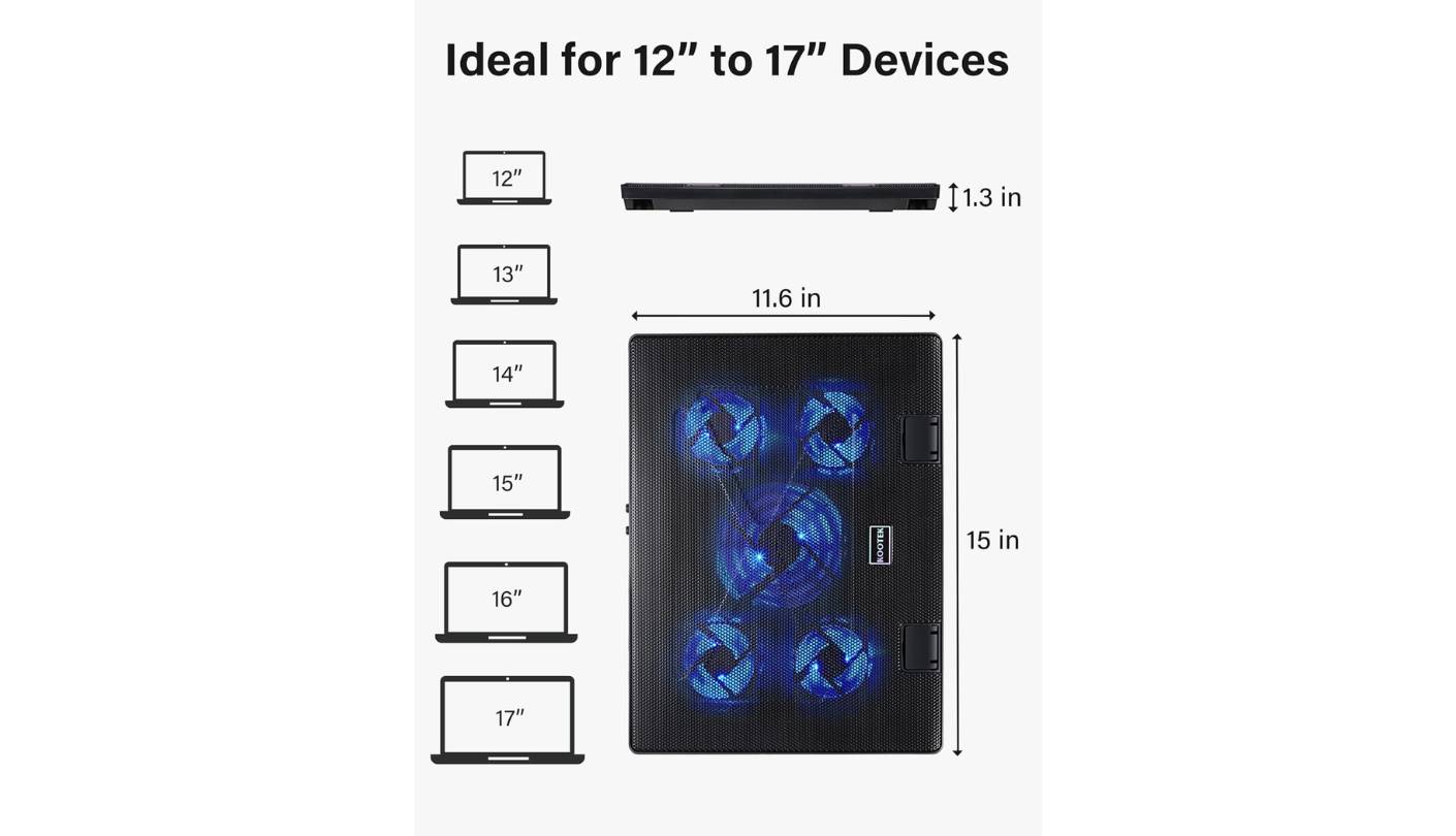 Kootek Chill Mat 5 laptop heat dissipation pad
