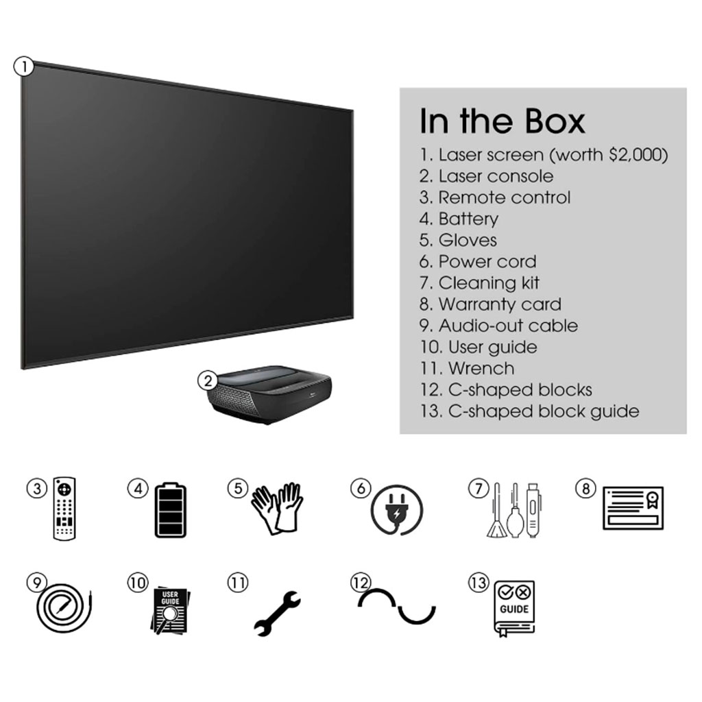 Hisense L9G 4K Projector