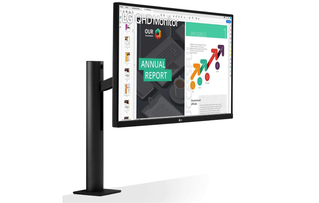 LG 27QN880-B écran vertical pour développeurs