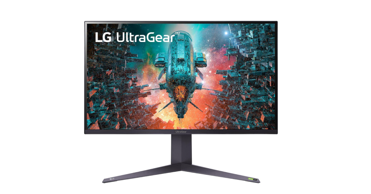 LG UltraGear UHD 32" (32GQ950-B) meilleur moniteur de jeu 4k