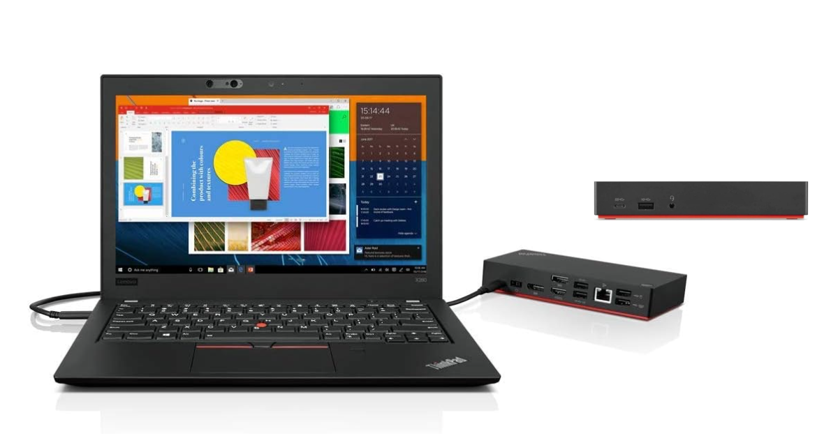 Lenovo ThinkPad USB-C Dock Gen 2 (40AS0090US) lenovo thinkpad docking station