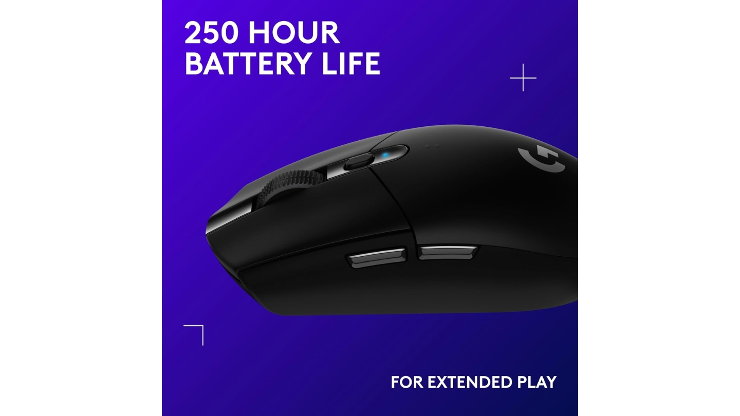 Souris de jeu abordable Logitech G305 Lightspeed
